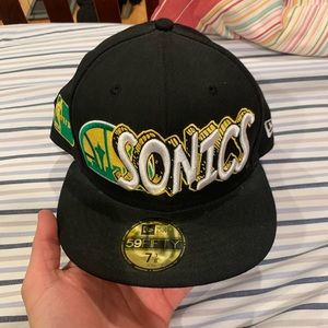 Sonics 7 3/8 Fitted Hat